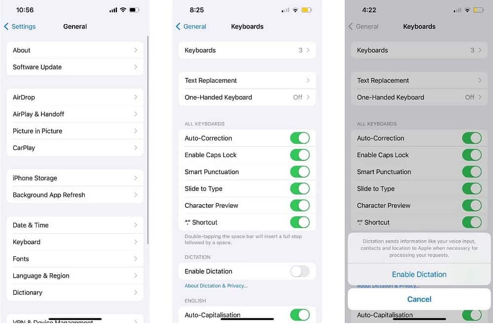 صورة لـ إصلاحات عندما لا يعمل الإملاء على الـ iPhone الخاص بك | 1cZLm8icr-Y8I3qNM3d6ubw-DzTechs