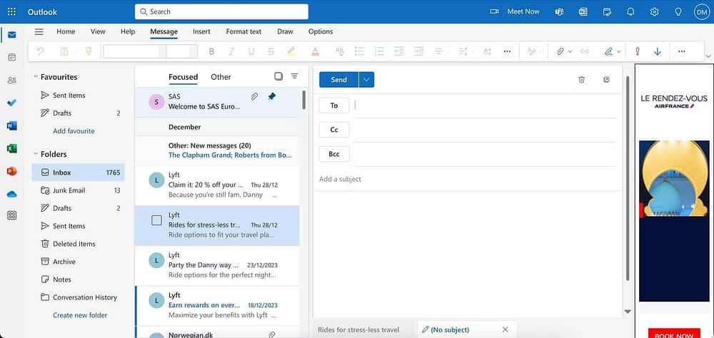 صورة لـ كيفية استخدام نسخة مخفية الوجهة (Bcc) في Outlook (وماذا يحدث) | 1nt9PDakFOKLQrrNSQE2PmA-DzTechs