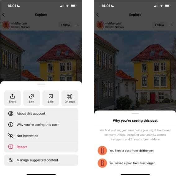 صورة لـ كيفية تخصيص وتحسين مُحتوى علامة التبويب “استكشاف” على Instagram | 1pkDuJ1c4jGMJc5NBPgbp0g-DzTechs