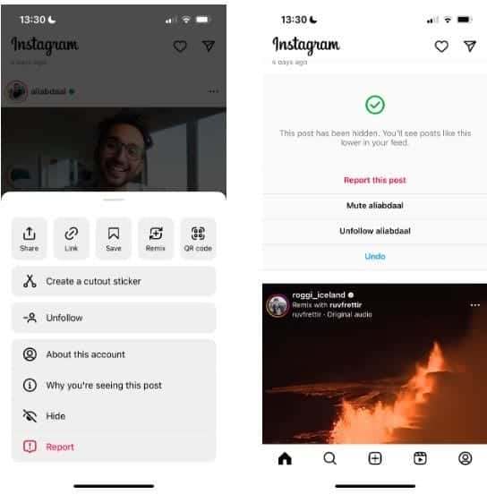 صورة لـ كيفية تخصيص وتحسين مُحتوى علامة التبويب “استكشاف” على Instagram | 1yO-TO3rjyIF8Hc-hlgetWA-DzTechs