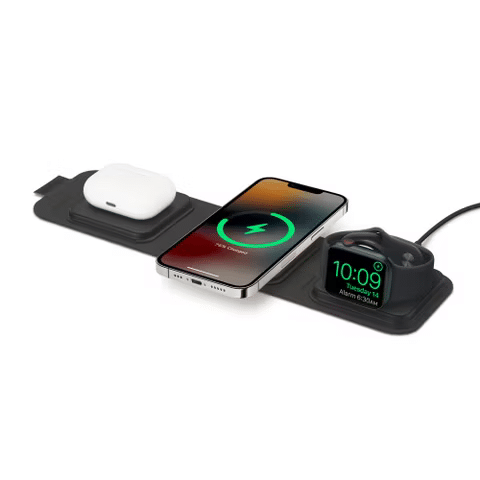 صورة لـ تقييم شاحن Mophie 3-in-1 Travel: فحص أداء الشحن وجودة البناء والتكلفة – هل يستحق الاستثمار؟ | mophie-3-in-1-travel-charger-with-magsafe.avif_