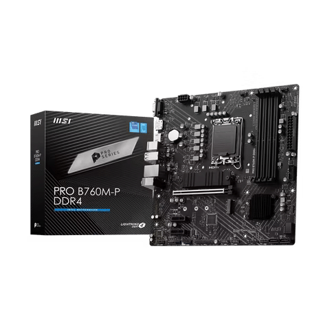 صورة لـ أفضل اللوحات الأم B760 المُتاحة هذا العام: دليل الشراء الشامل | msi-pro-b760m-p-ddr4-proseries.avif_