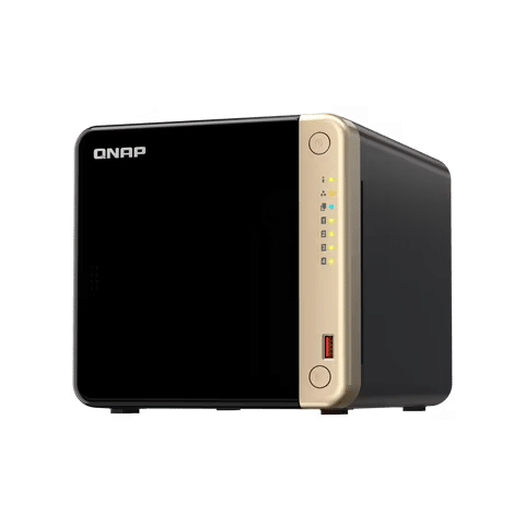 صورة لـ اختيار أفضل NAS مُتاح لخادم الوسائط المنزلي: دليل الشراء والمُقارنة | qnap-ts-464-8g-us.avif_