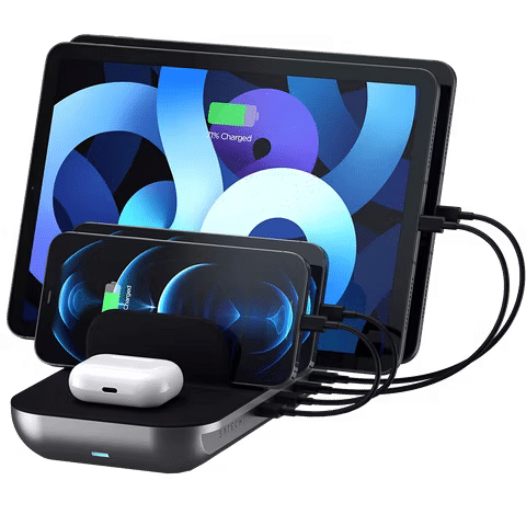 صورة لـ أبرز محطات الشحن الذكية لأجهزتك المُتعددة في هذا العام | satechi-dock5.avif_