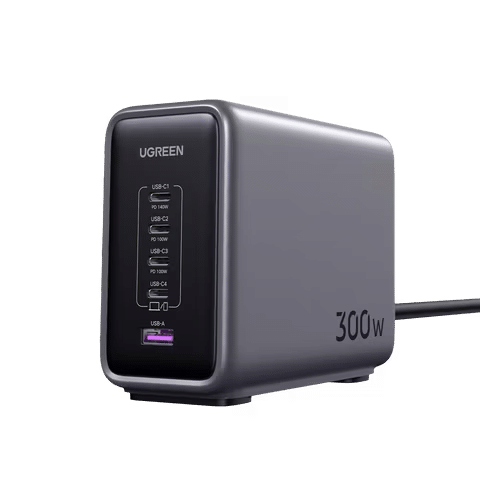 صورة لـ تصنيف أفضل شواحن USB-C المُميزة للشحن السريع لأجهزتك الذكية | ugreen-nexode-300w-final.avif_