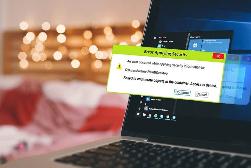 صورة لـ دليل إصلاح خطأ “فشل تعداد الكائنات في الحاوية” على Windows | 18CfVzDap_vO6pQan3pTimw-DzTechs