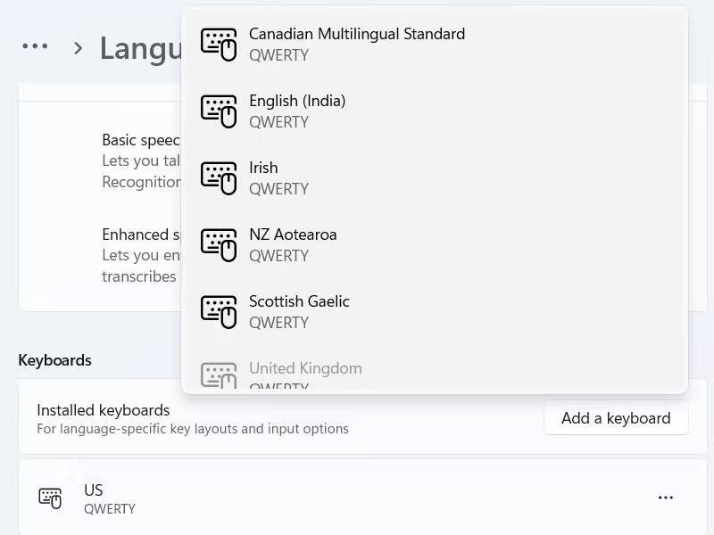 صورة لـ كيفية إضافة وتغيير تخطيطات لوحة المفاتيح في Windows 11 | 1BAFzXACQ8xbnA9FgBUa5pQ-DzTechs