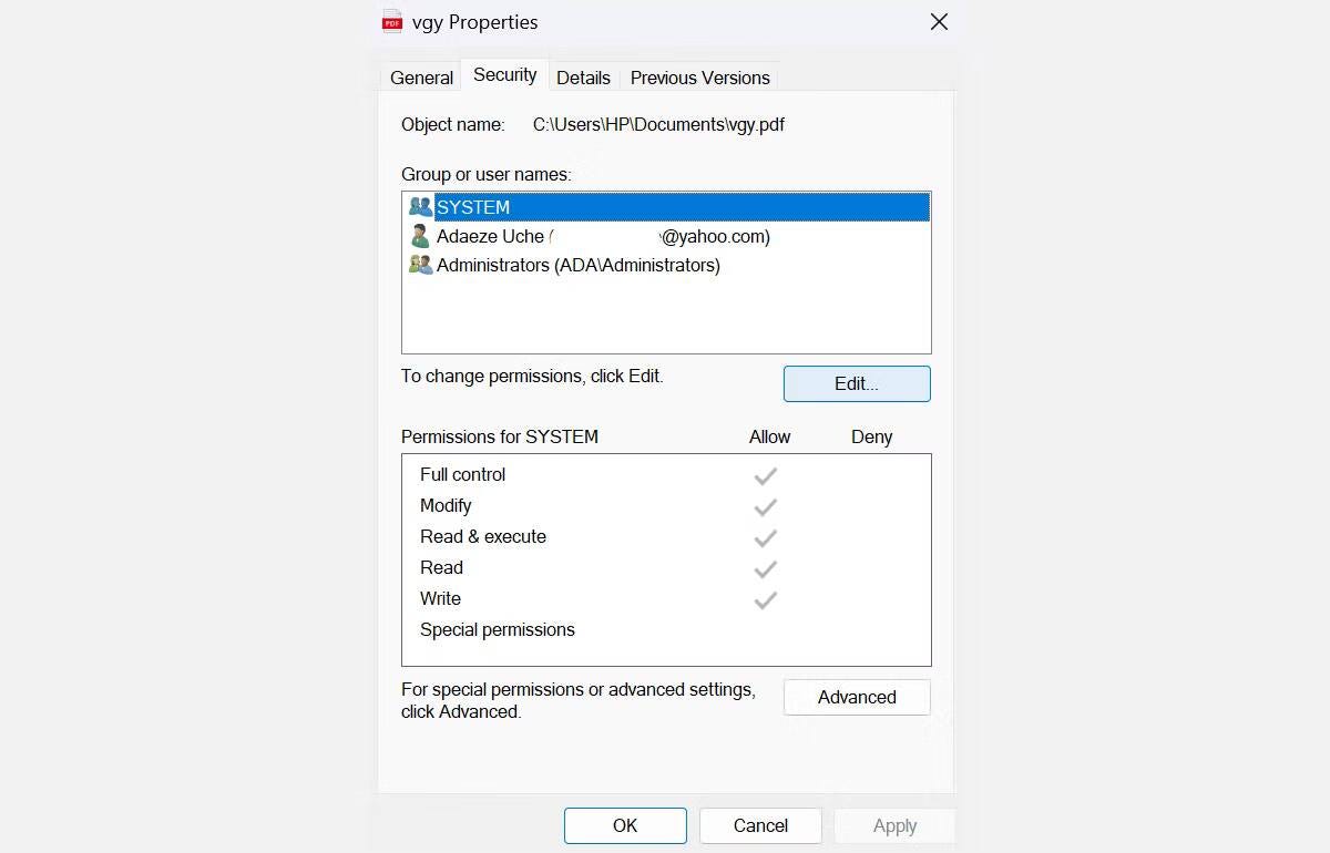 صورة لـ طرق إصلاح خطأ “تم رفض الوصول” على Windows 11 | 1J52Tm1hjfGQFbp8Jt3dKng-DzTechs
