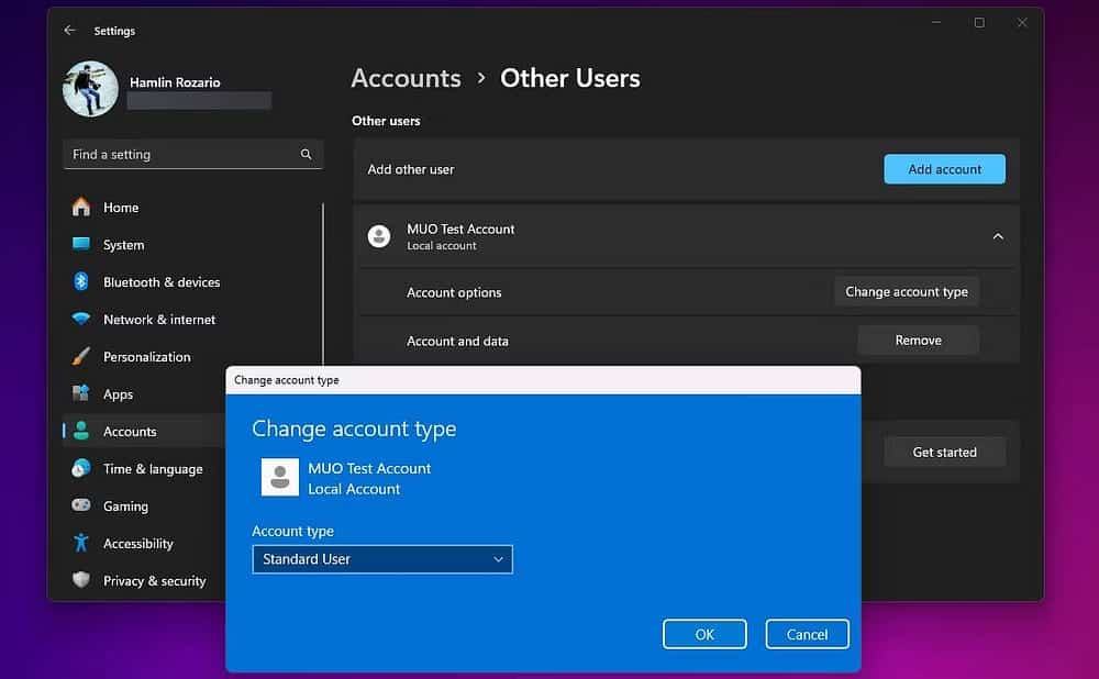 صورة لـ طرق تغيير نوع الحساب بين مسؤول وقياسي في Windows: طرق مُختلفة | 1L42glfWzIxeWPnGNphw4Nw-DzTechs