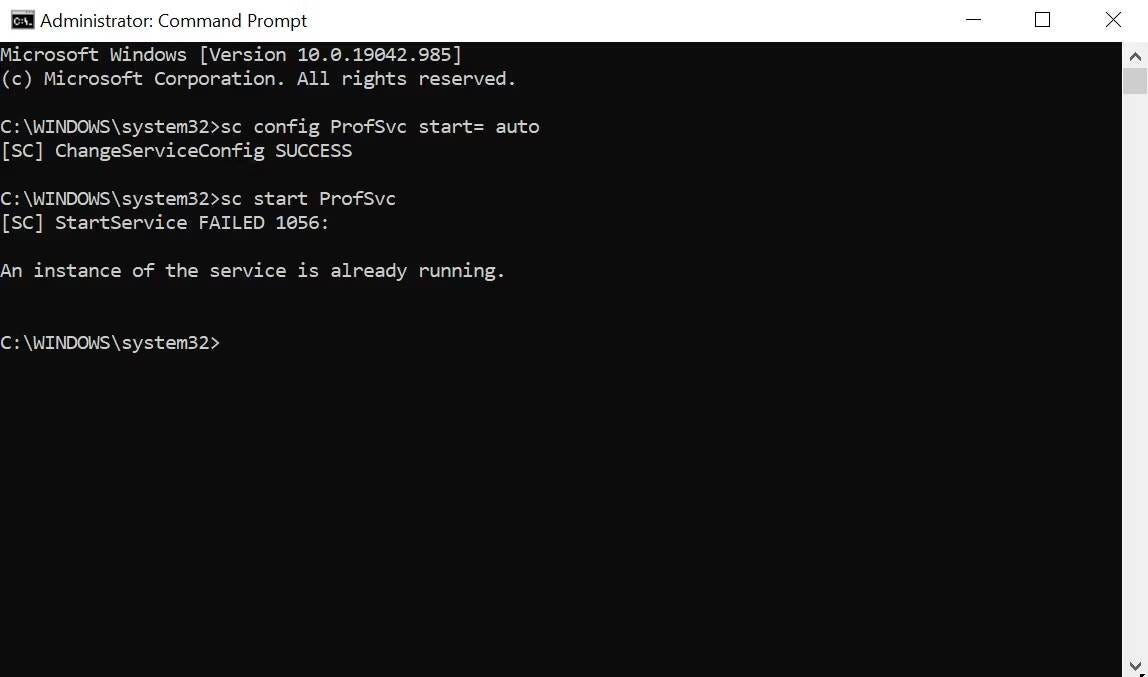 صورة لـ كيفية إصلاح “فشل خدمة ملف تعريف المستخدم في تسجيل الدخول” في Windows | 1O48tlZfOEiHUPg2w2hPxKQ-DzTechs