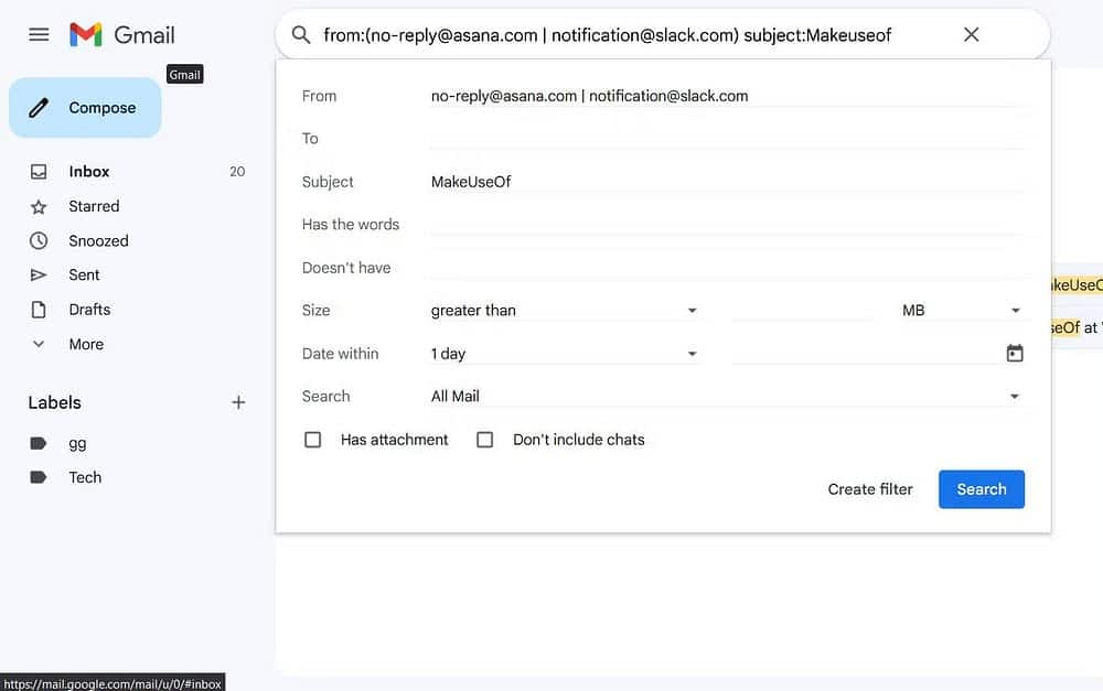 صورة لـ تنظيم بريدك الوارد في Gmail: دليل فعّال لإنشاء وإدارة قواعد فلترة الرسائل بكفاءة | 1Rj6BHTSf7942WBt3tMu62g-DzTechs