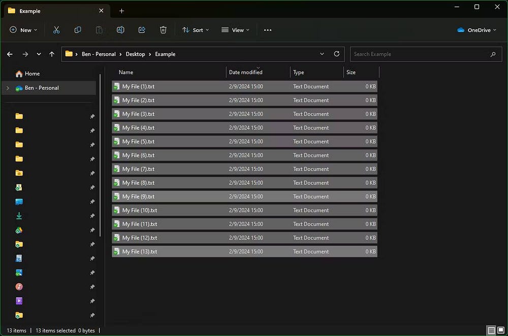 صورة لـ كيفية إعادة تسمية ملفات مُتعددة في Windows | 1SNnydsQKmzXiV7AKjmKixw-DzTechs