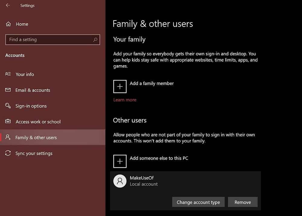 صورة لـ طرق تغيير نوع الحساب بين مسؤول وقياسي في Windows: طرق مُختلفة | 1V02z2Lniv5k7DtkF4n1aXA-DzTechs