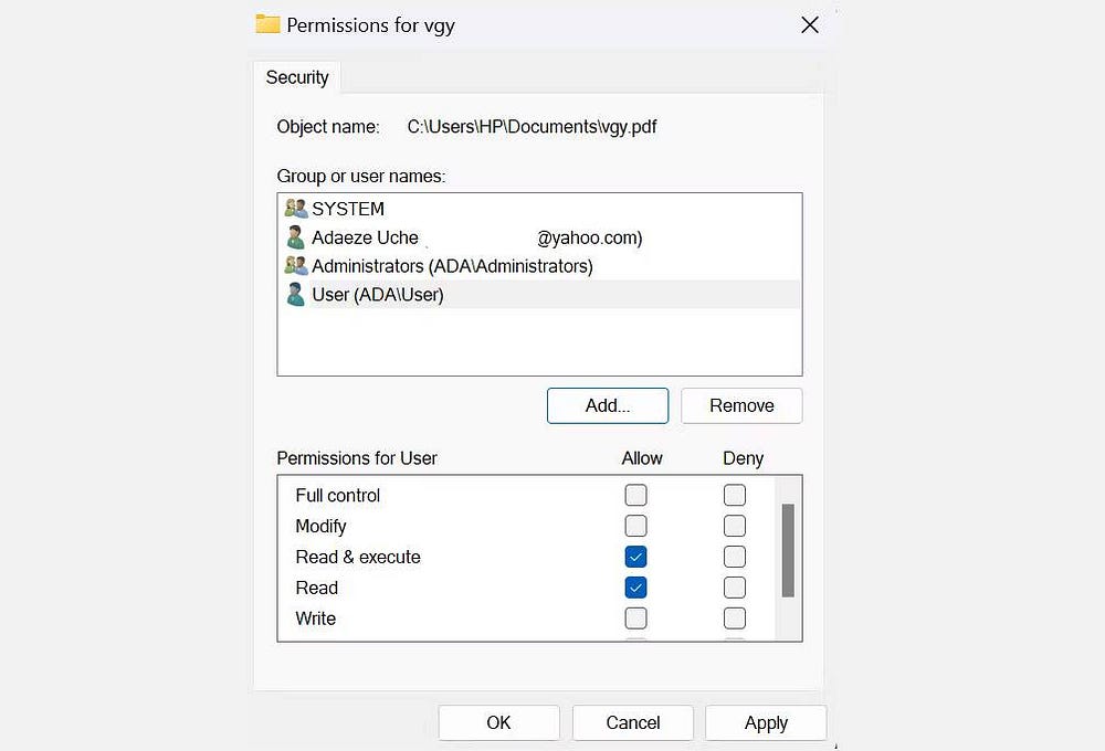 صورة لـ طرق إصلاح خطأ “تم رفض الوصول” على Windows 11 | 1bjhlU4i49RZB5u8NBw3oRA-DzTechs