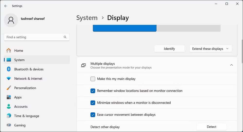 صورة لـ دليل تغيير الشاشة الرئيسية والثانوية في نظام Windows بسهولة وبخطوات بسيطة | 1h4hybWFjSQuDu2aukUOCbA-DzTechs