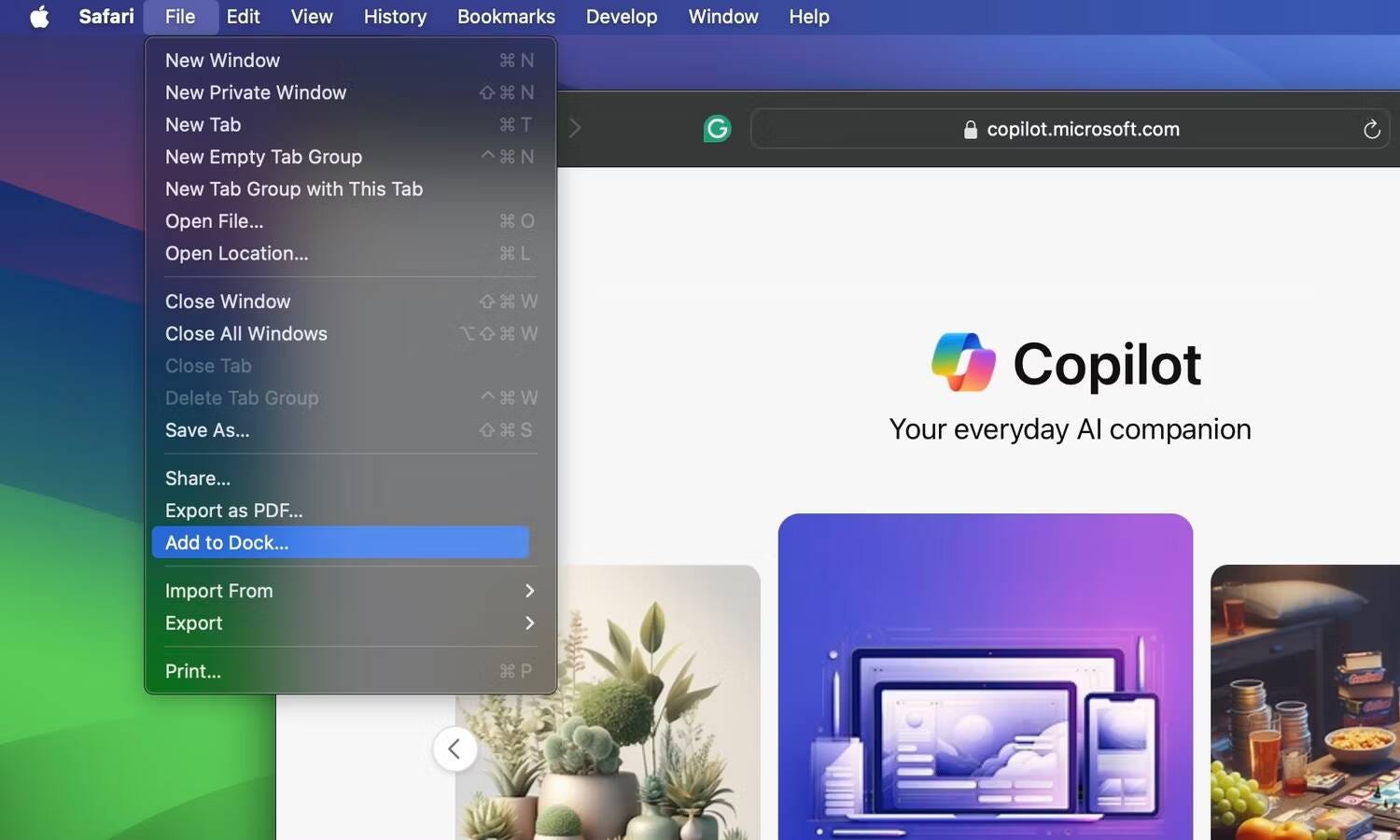 صورة لـ كيفية تثبيت واستخدام Microsoft Copilot على الـ Mac الخاص بك | 1kcDfQi21xExbfV6aTvqEKQ-DzTechs