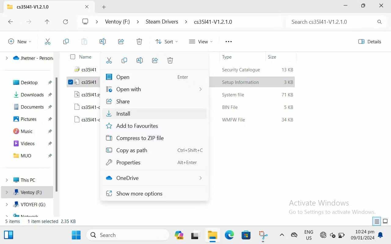 صورة لـ دليل شامل لكيفية تثبيت Windows على Steam Deck الخاص بك | 1lL9jX9DLl1Tt1_eM30uWbA-DzTechs