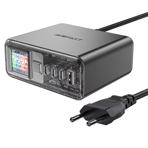صورة لـ مُراجعة شاحن Acefast Z4 PD218W GaN: كفاءة شحن عالية لمُعداتك الإلكترونية | acefast-z4-pd218w-gan-3usbc-usba-desktop-charging-adapter-eu.avif_