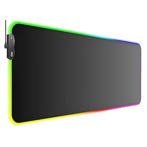 صورة لـ تصنيف أفضل حصائر الماوس للألعاب بإضاءة RGB المُتاحة هذا العام | ktrio-rgb-large-gaming-mouse-pad-tag.avif_