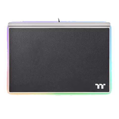 صورة لـ تصنيف أفضل حصائر الماوس للألعاب بإضاءة RGB المُتاحة هذا العام | thermaltake-argent-mp1-rgb-mousepad-tag.avif_