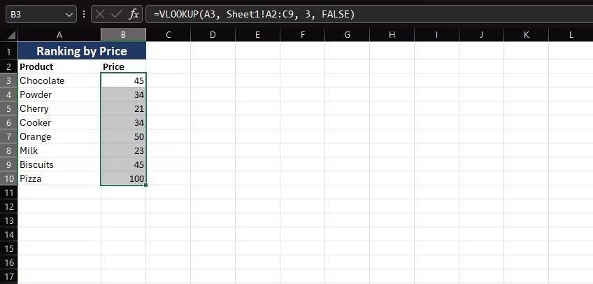 صورة لـ دليل مُبسط لاستخدام VLOOKUP في Excel: لإجراء البحث ومُطابقة البيانات | 19tx1xEKYAp5BI1iGvyx2jQ-DzTechs