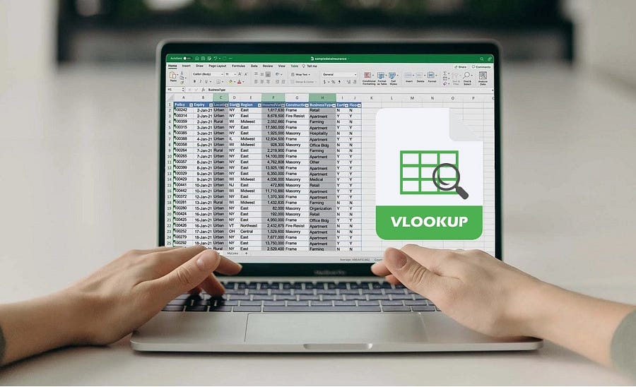 صورة لـ دليل مُبسط لاستخدام VLOOKUP في Excel: لإجراء البحث ومُطابقة البيانات | 1IGtYtSfYKuAMidR6gaN-pg-DzTechs