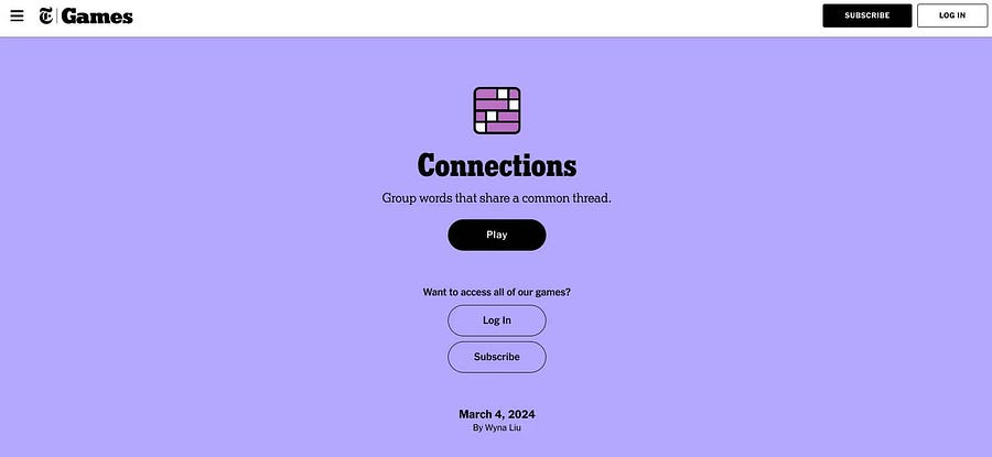 صورة لـ ما هي لعبة New York Times Connections وكيف يُمكنك لعبها؟ | 1JLRm_w4qZ5Du7dAe1GWJ_g-DzTechs