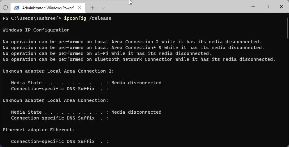 صورة لـ كيفية إصلاح الخطأ “لا يحتوي Ethernet على تكوين IP صالح” على Windows | 1M3Mowamt4adNqZuKUXKydA-DzTechs