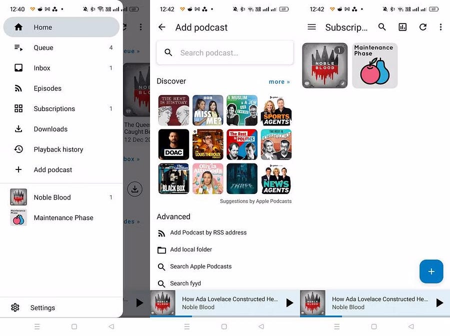 صورة لـ تطبيقات مجانية يُمكنك استخدامها للاستماع إلى ملفات البودكاست المُفضلة لديك | 1VjdGQA1Rt6-SaGSSHZF-5Q-DzTechs