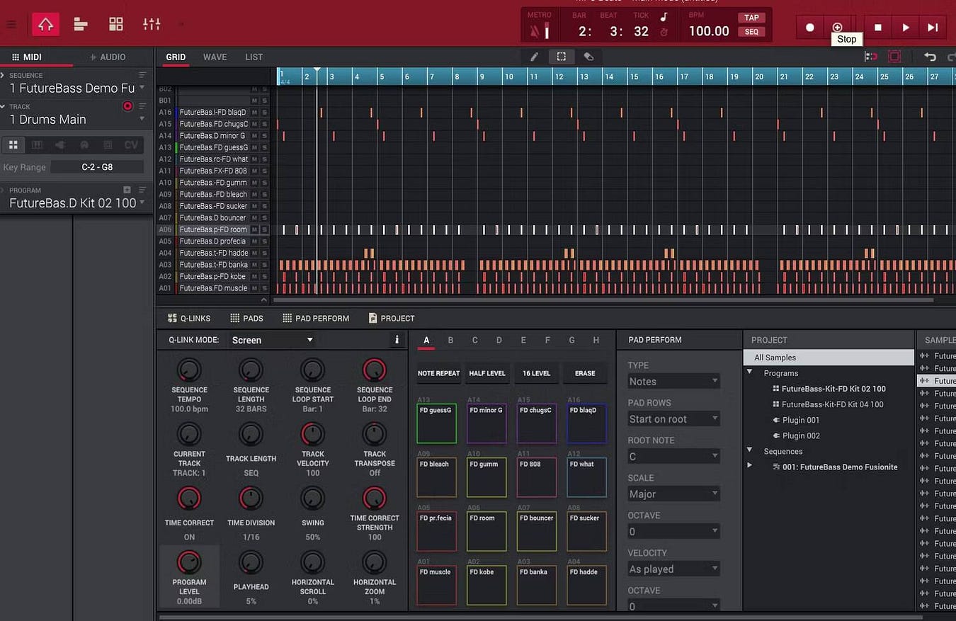 صورة لـ Akai MPC Beats بديل لـ GarageBand على Windows، ولكنه أفضل فقط | 1_1yCeOk1joXd0N0ti5Qd5c5Q-DzTechs