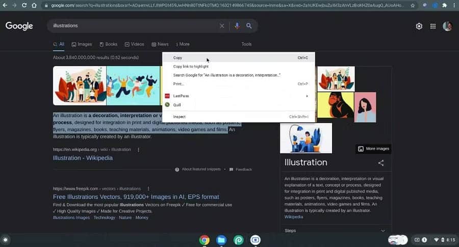 صورة لـ دليل سهل لعمليات النسخ واللصق على Chromebook للنصوص والوسائط | 1a7iwnc_K9nbp7WvgMEW1lw-DzTechs