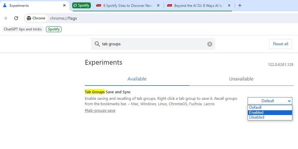 صورة لـ كيفية إنشاء مجموعات علامات تبويب دائمة في Google Chrome | 1cTJIl3-0HR_z9ZTgUSZ9Uw-DzTechs