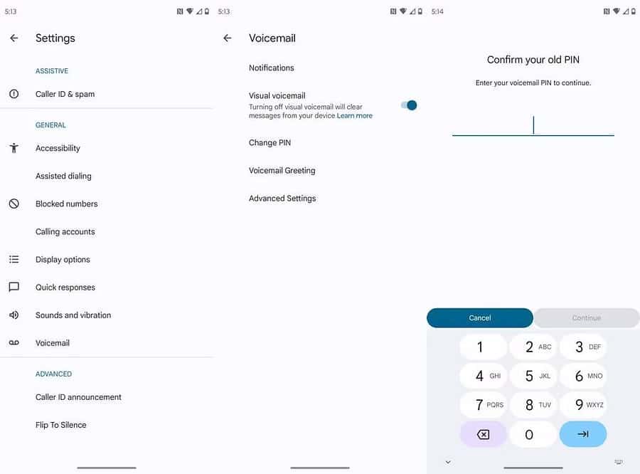 صورة لـ كيفية إعادة تعيين كلمة سر بريدك الصوتي على Android أو iPhone | 1pFYHGOIIW7_SdjxR1rGvoA-DzTechs