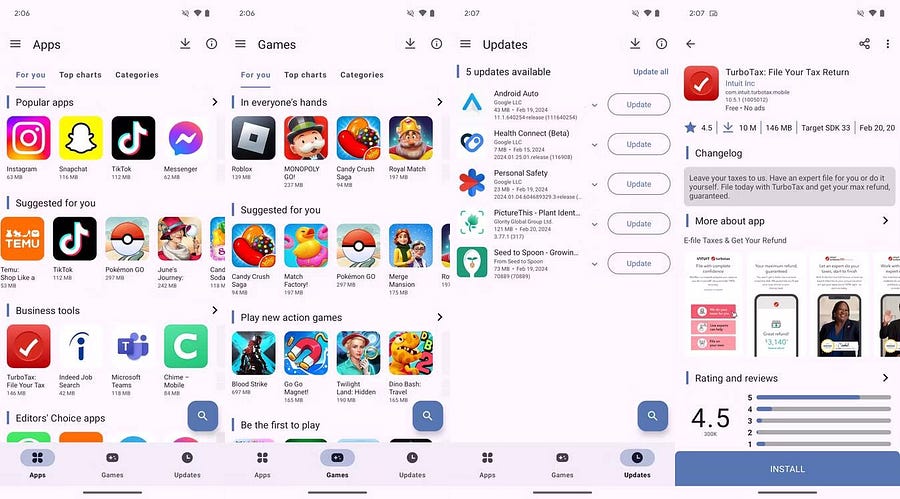صورة لـ أفضل البدائل المُتاحة لمتجر Google Play على Android للوصول إلى أفضل التطبيقات | 1udsVuQK1G4V7lvJlUf_wSw-DzTechs