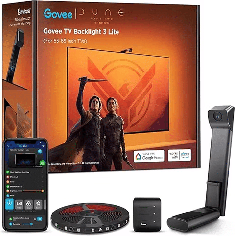 صورة لـ مُراجعة Govee TV Backlight 3 Lite: إضاءة مُحيطة لمُطابقة تقنية Ambilight بسعر معقول | govee-tv-backlight-3-lite.avif_