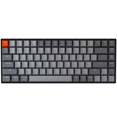 صورة لـ أفضل لوحات المفاتيح الميكانيكية للـ Mac في هذا العام | keychron-k2-with-a-75-percent-layout.avif_