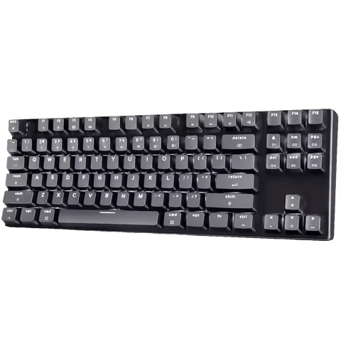 صورة لـ أفضل لوحات المفاتيح الميكانيكية للـ Mac في هذا العام | velocifire-m87-mechanical-keyboard-with-mac-keys.avif_