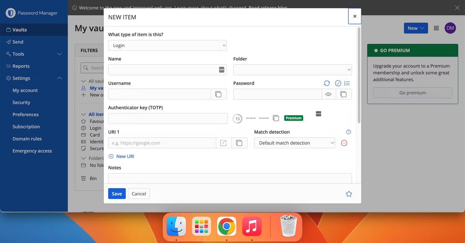صورة لـ هل يجب أن تختار Bitwarden أم 1Password كمُدير كلمات السر: أيهما أفضل؟ | 1AFDJi4vj2_uV_W66YzTf0w-DzTechs