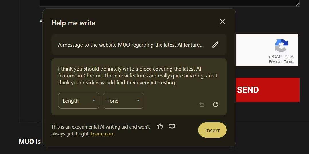 صورة لـ كيفية استخدام ميزات الذكاء الاصطناعي الجديدة في Chrome - ولماذا يجب عليك ذلك | 1DdfE0nMyegbI6ixyeUq6oA-DzTechs