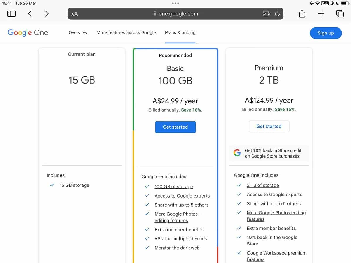 صورة لـ ما هو Google One؟ الأسباب التي نعتقد أنها ستجعلك تستخدمه | 1EE4oQ34A7M5EH3NCbgNtPw-DzTechs
