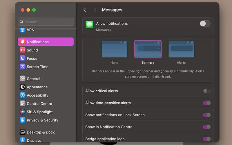 صورة لـ كيفية إسكات صوت الإشعارات على الـ Mac الخاص بك | 1TGHgaI_S8mvqST0IJFJQNQ-DzTechs