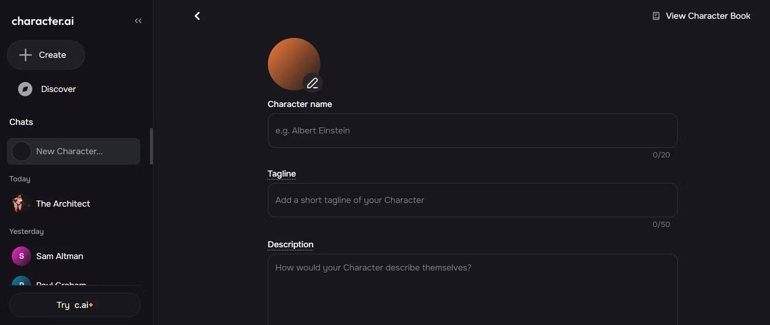 صورة لـ ما هو نموذج Character AI؟ الميزات التي عليك تجربتها | 1TrH_AL0yAsi_Yy7Lno0gkQ-DzTechs