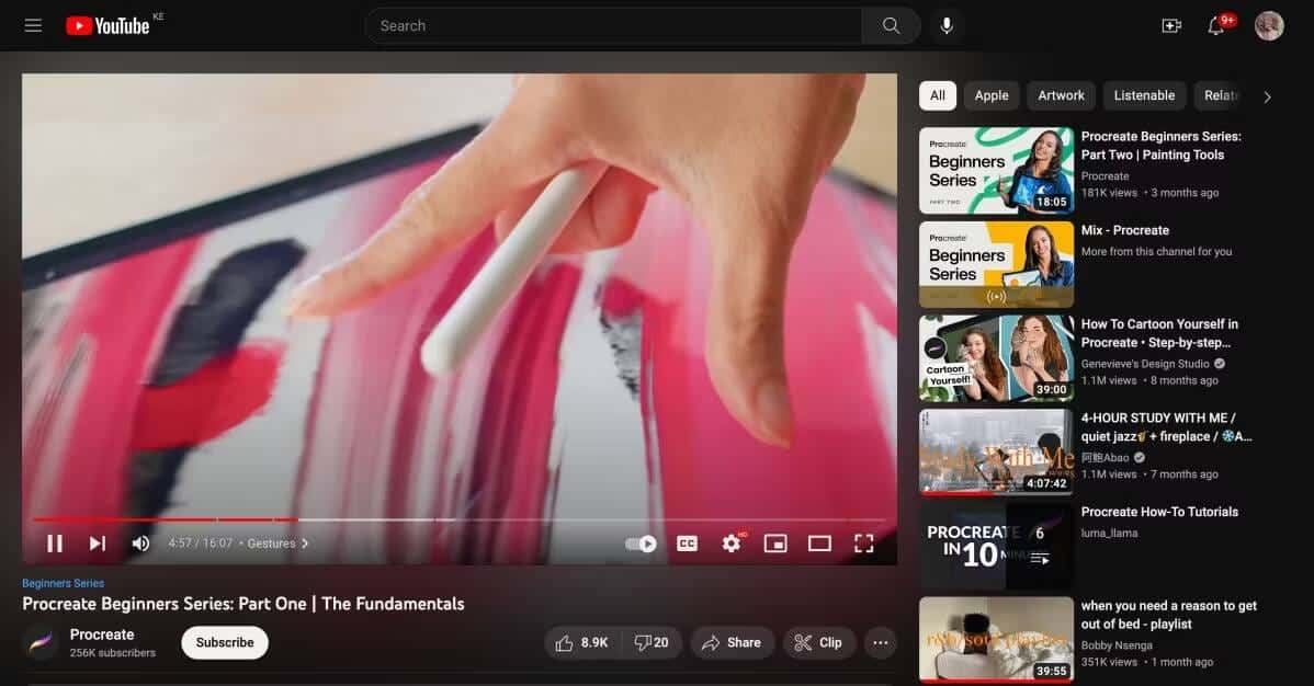 صورة لـ كيفية استخدام “وضع الإضاءة السينمائية” على YouTube (وماذا يفعل) | 1WoilZ9GBRGNK9jPCCQevSg-DzTechs