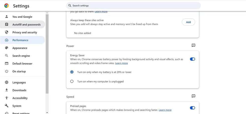 صورة لـ لماذا يُعد التصفح في Chrome بطيئًا جدًا؟ يُمكنك التحميل المُسبق لصفحات الويب حتى قبل زيارتها | 1YWNHckEIMp4qyrjFofE6XQ-DzTechs