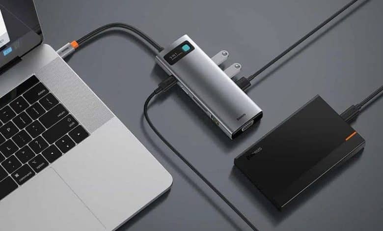 صورة لـ مُراجعة Baseus Metal Gleam Series II 6-in-1 USB Hub: قاعدة توصيل تتناسب مع جيبك | 1YbRlUiiCGAdzUOltll02hA-DzTechs