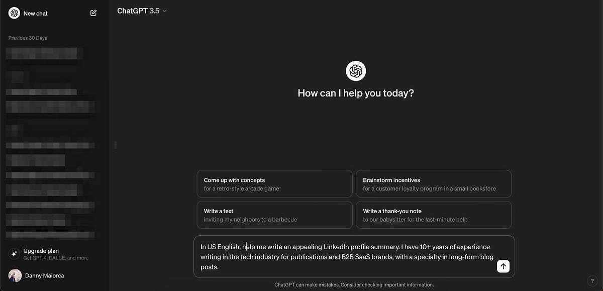 صورة لـ كيفية تحسين ملفك الشخصي على LinkedIn باستخدام الذكاء الاصطناعي | 1qw8piPDY_N3lnQIyft370A-DzTechs