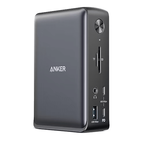 صورة لـ أفضل قواعد التوصيل التي تدعم USB-C المُتاحة هذا العام | anker-575-usb-c-docking-station-13-in-1-tag.avif_