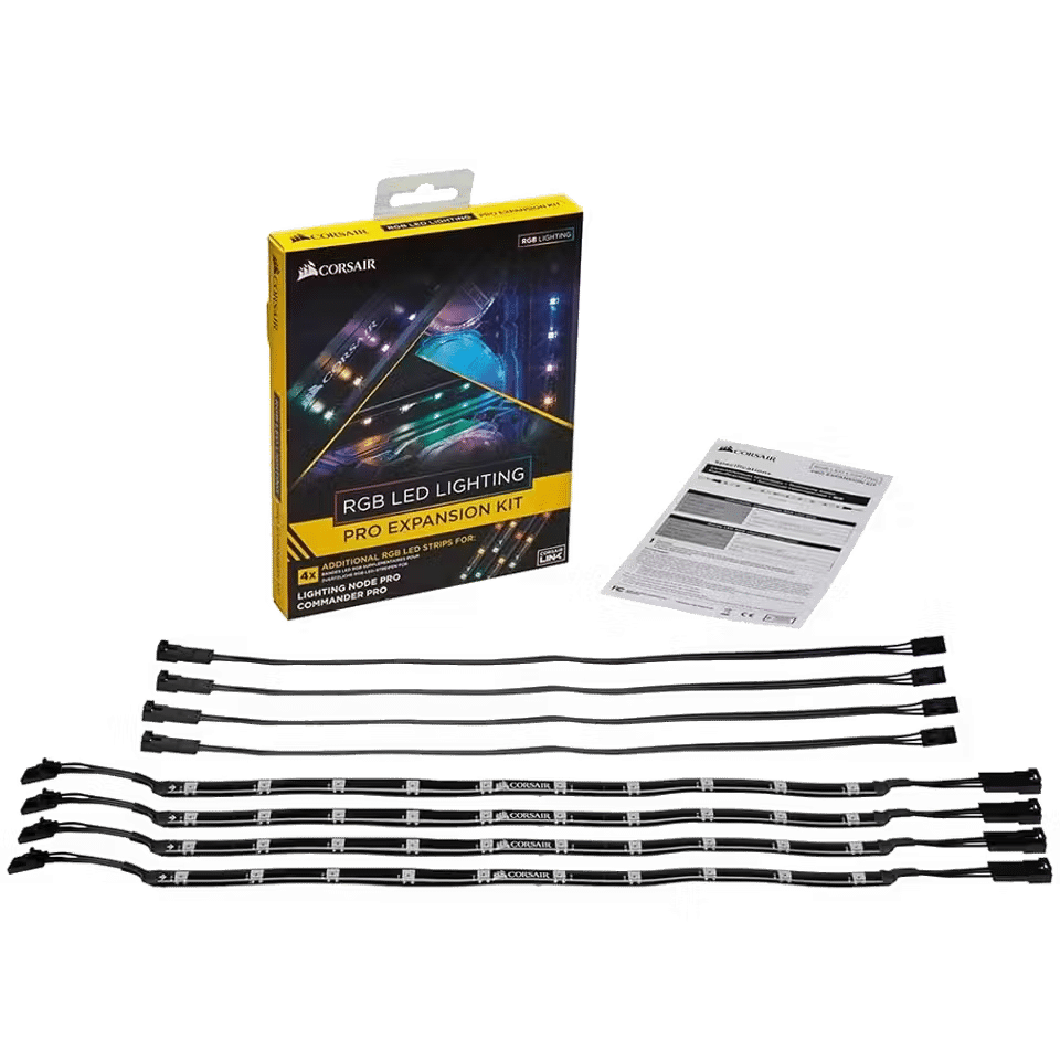 صورة لـ أفضل شرائط الإضاءة LED لإضافة لمسة جمالية لمُختلف العناصر | corsair-strip-lights.avif_