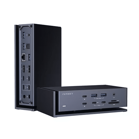 صورة لـ مُراجعة Ivanky FusionDock Max 1: قاعدة التوصيل المثالية التي تحتوي على جميع المنافذ للـ Mac | fusiondock-max-1-thumbnail.avif_