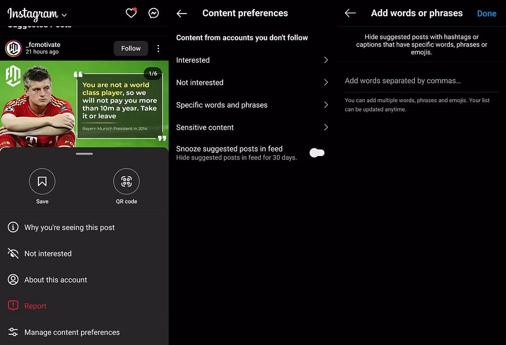 صورة لـ ميزات Instagram لتصفية المُحتوى الذي لا تُريد رؤيته | 1-RRec6k3VY8TU1qUZB2inw-DzTechs